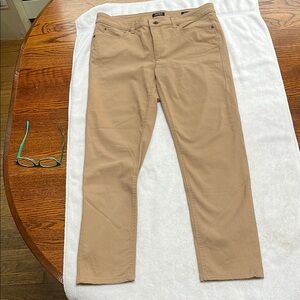Jones New York Tan Straight Leg Pants